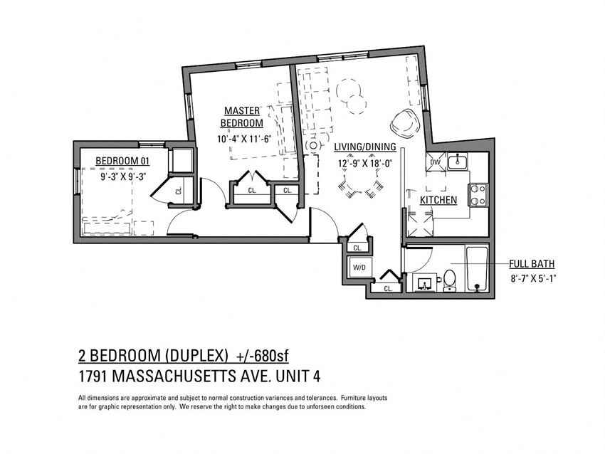1791 MASSACHUSETTS, UNIT 4